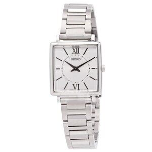 NWT Authentic Seiko Conceptual Quartz White Dial Women's Watch